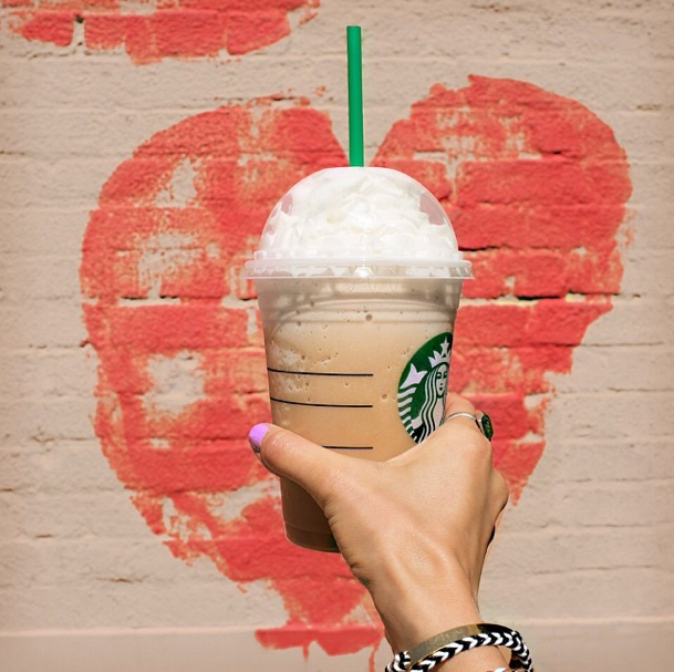 Starbucks top 5 instagram