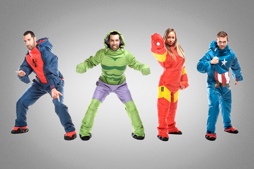 sacos de dormir marvel